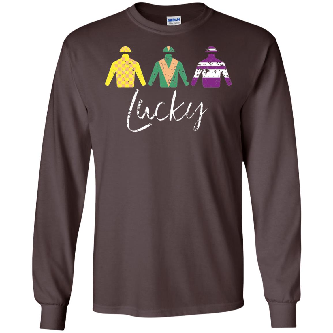 Derby Jockey Shirt Lucky Derby Apparel Derby Dark Chocolate