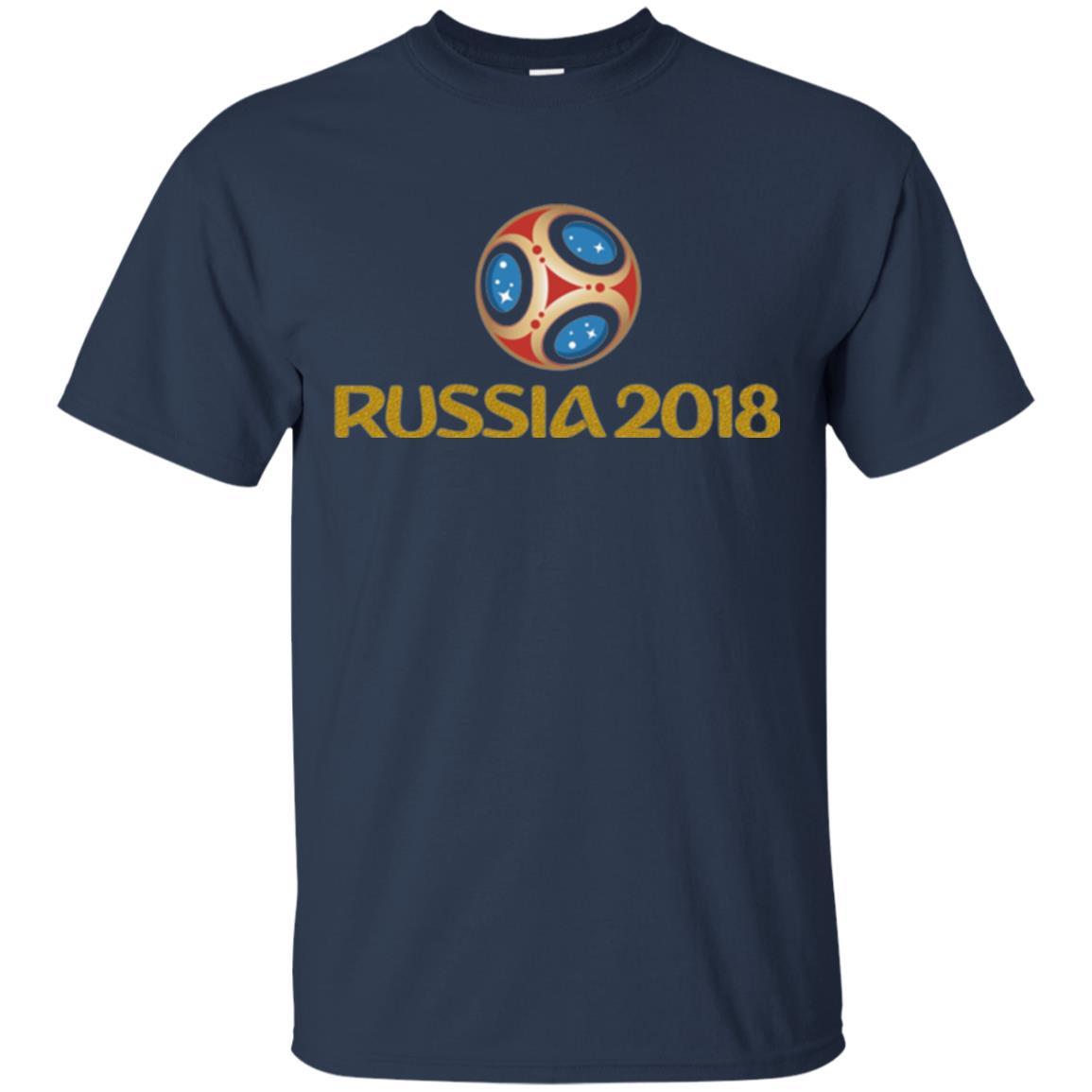 Football T-shirt Russia 2018 World Cup Navy