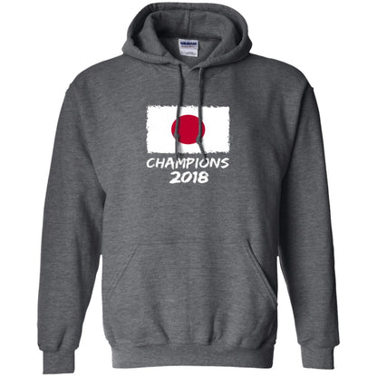 Football Lover T-shirt Japan Champions 2018 T-shirt Dark Heather