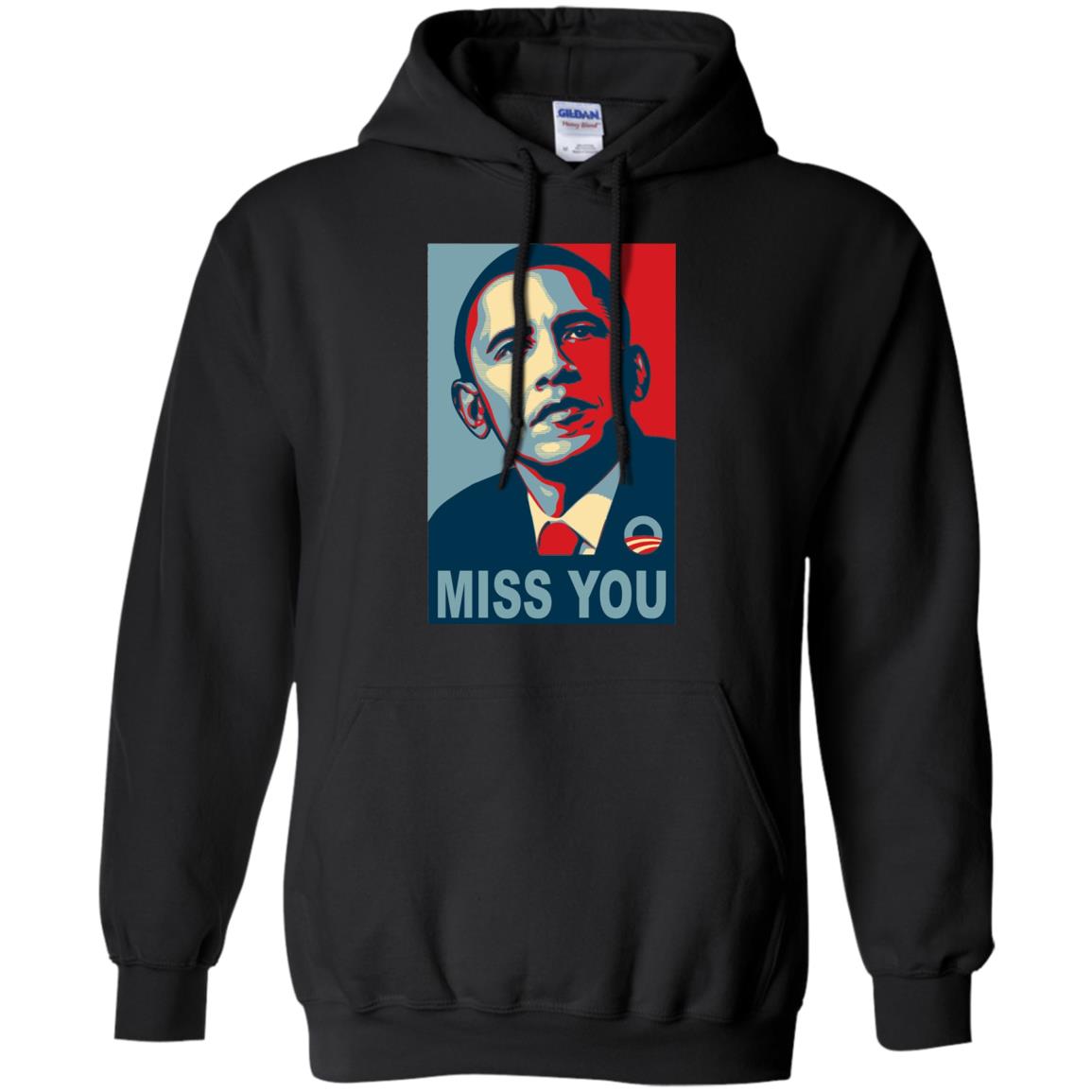 American President Miss You Political T-shirt Black