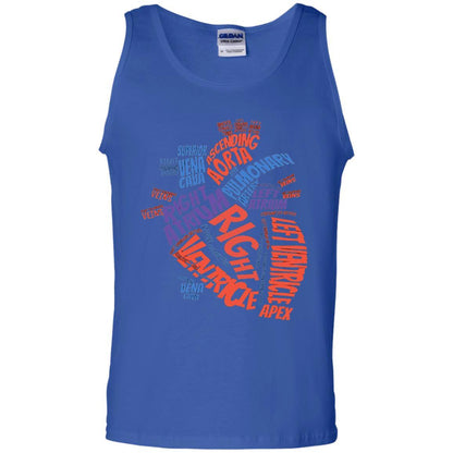 Anatomical Heart T-shirt Royal