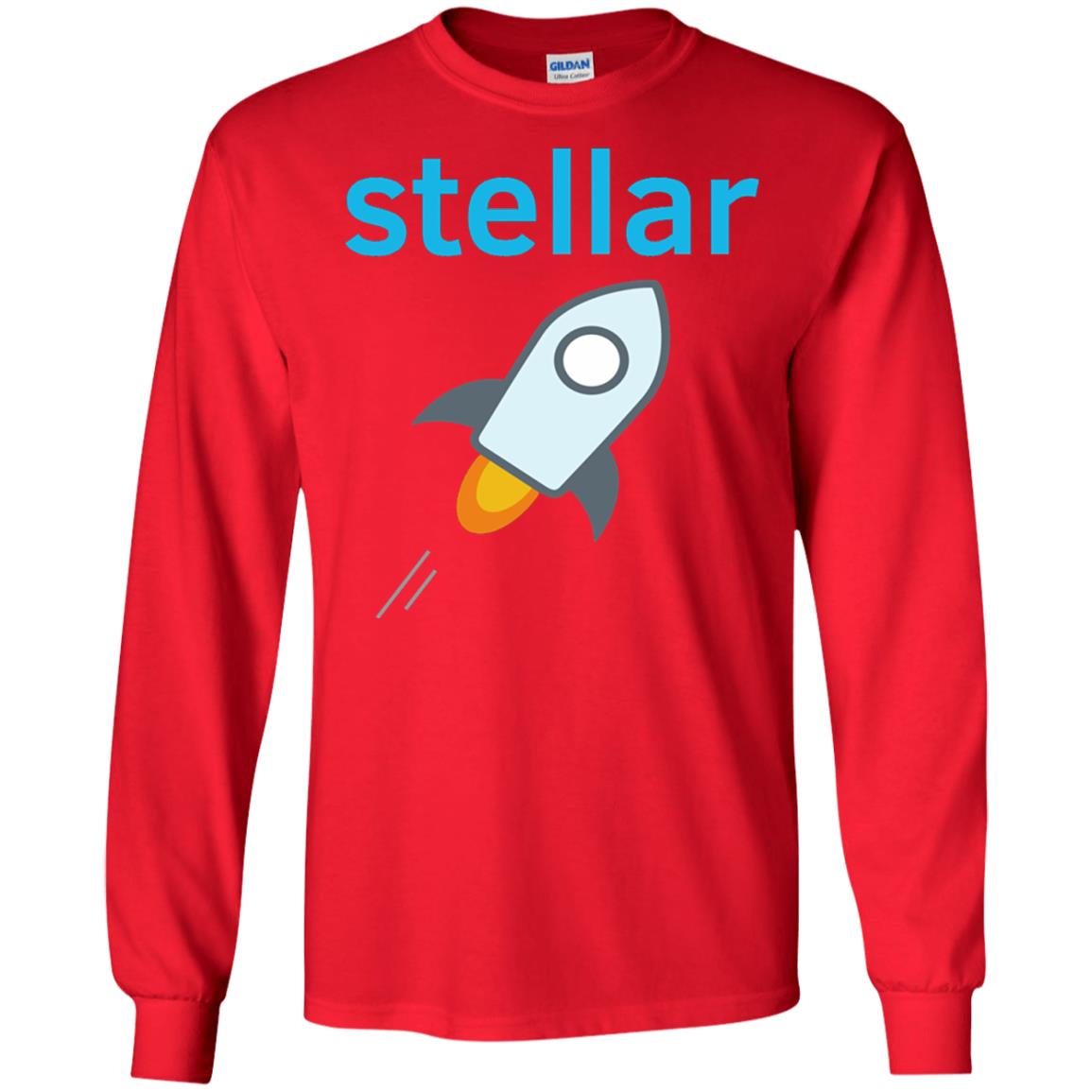 Hodl Stellar Lumens Xlm Crypto Investing T-shirt Red