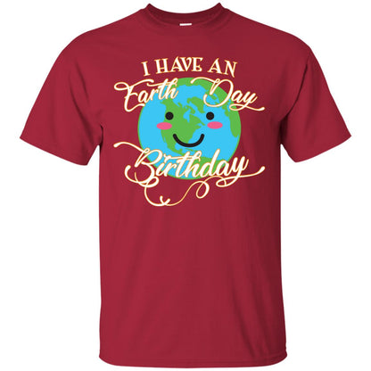 I Have An Earth Day Birthday Celebration Shirt For Earth Day Cardinal