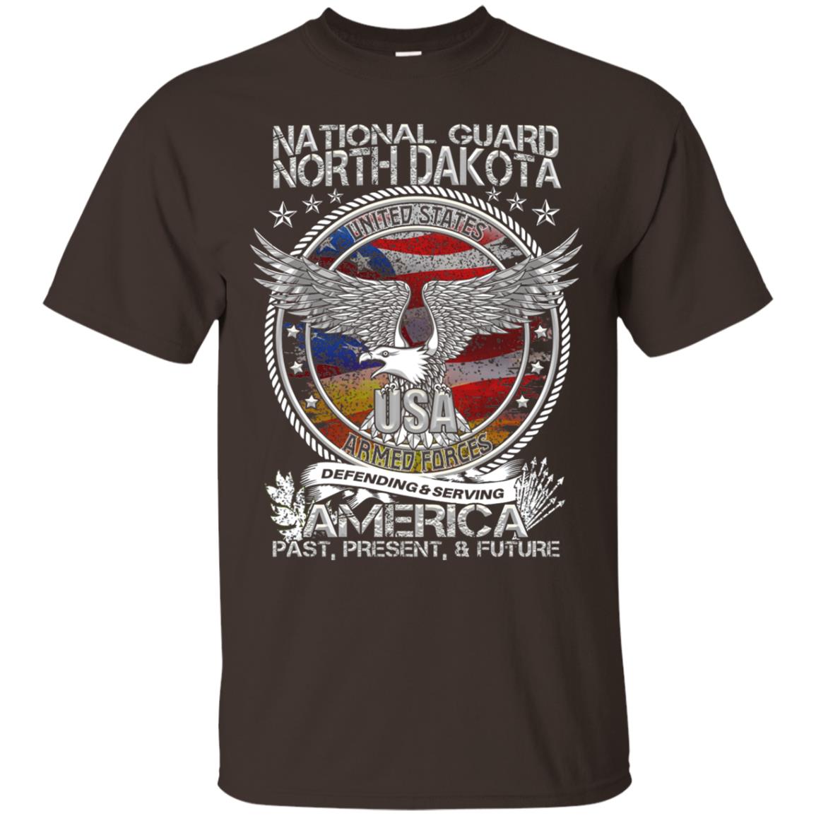 National Guard North Dakota Patriotic Armed Forces Defending And Serving America Dark Chocolate