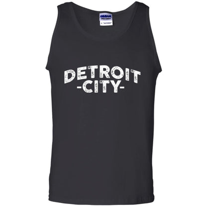 Detroit Michigan T-shirt Black