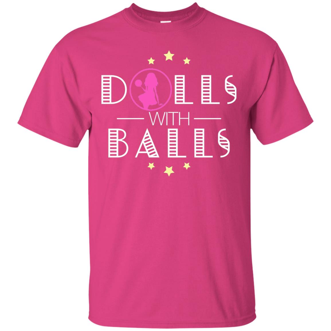Bowling Lover T-shirt Dolls With Balls T-shirt Heliconia