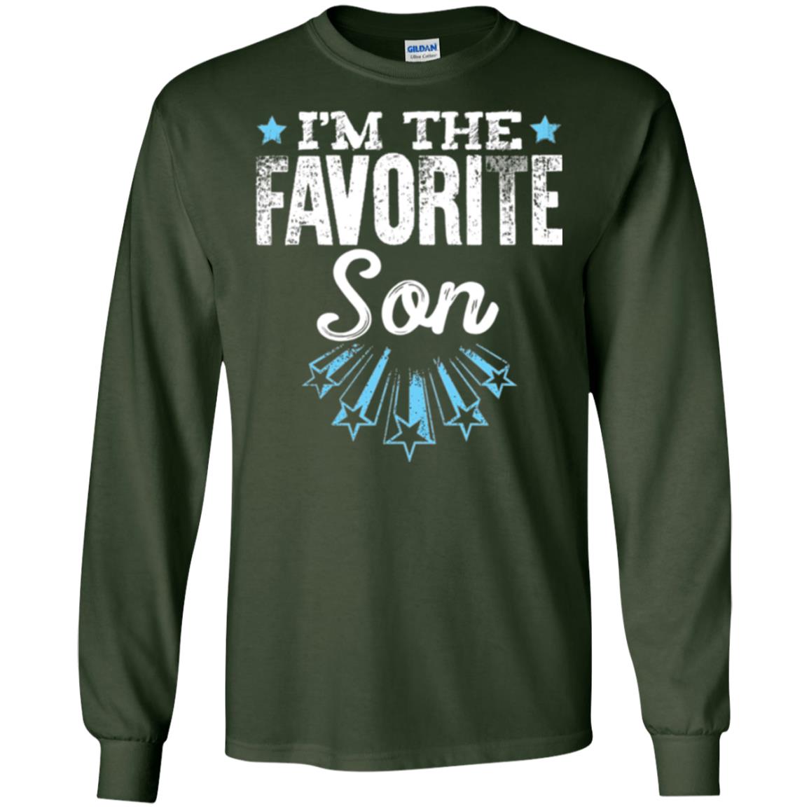 I'm The Favorite Son Family T-shirt Forest Green