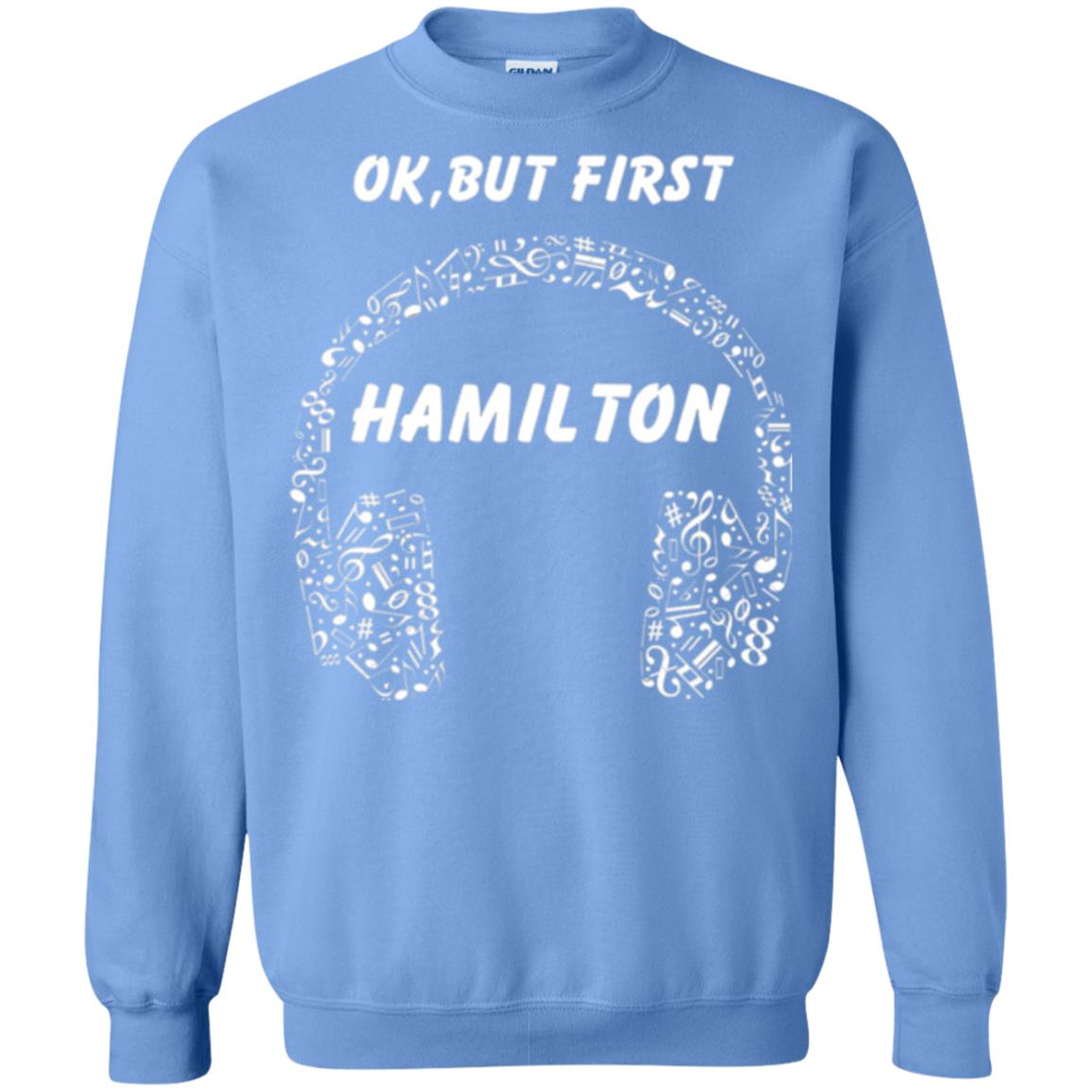 An American Musical Ok, But First Hamilton Ear Phones Carolina Blue