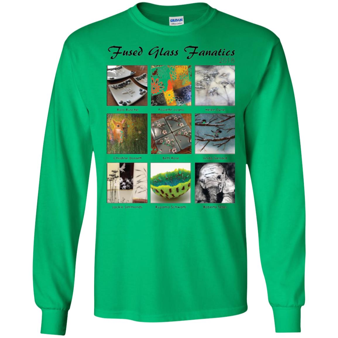 Commemorative T-shirt Fused Glass Fanatics 2018