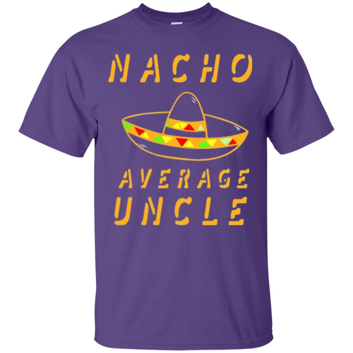 Family T-shirt Not Your Average Uncle Purple