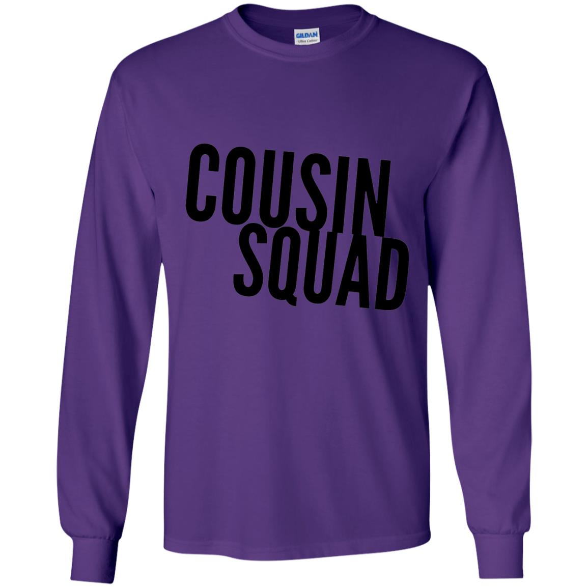 Cousin Squad T-shirt Purple