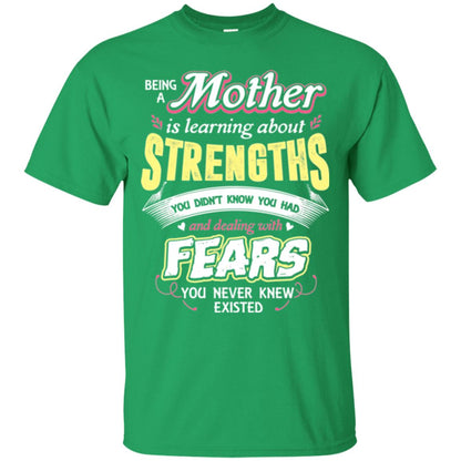 Being A Mom Means Mommy T-shirt Irish Green