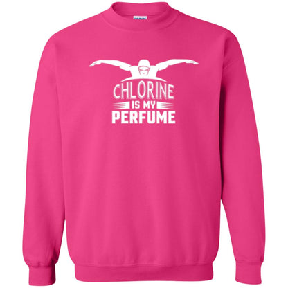 Swimmer T-shirt Chloring Is My Perfume T-shirt Heliconia