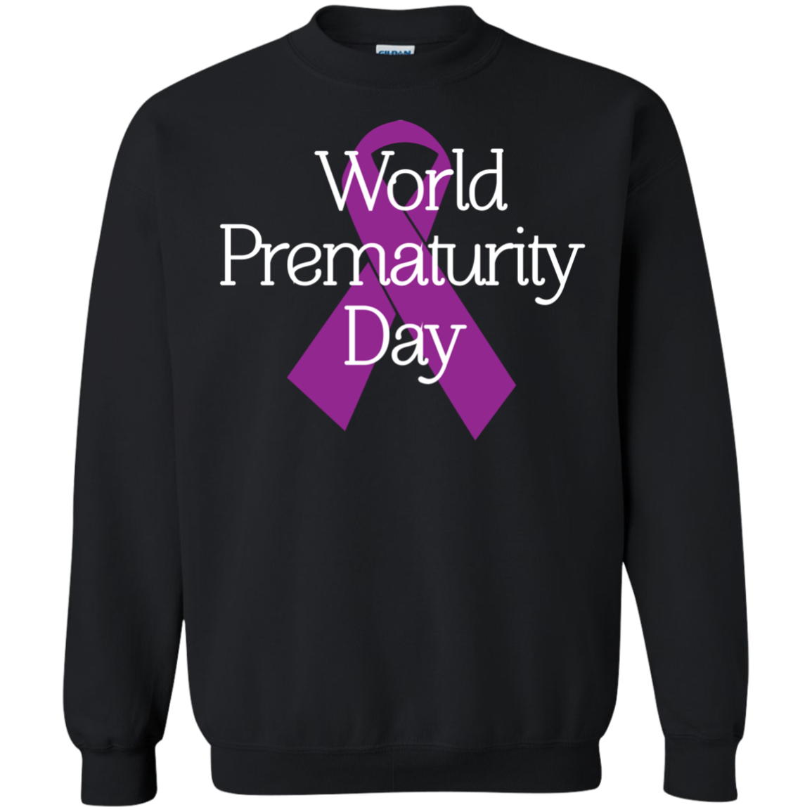 Cancer Awareness T-shirt World Prematurity Day T-shirt Black