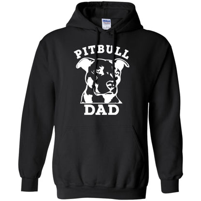 Pit Bull Dad T-shirt Pitbull Lovers Black