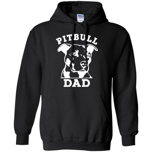 Pit Bull Dad T-shirt Pitbull Lovers Black