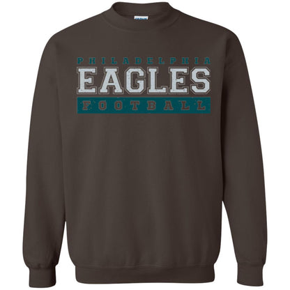 Football Lover T-shirt Philadelphia Football Fly Eagles Fly Collegiate Dark Chocolate