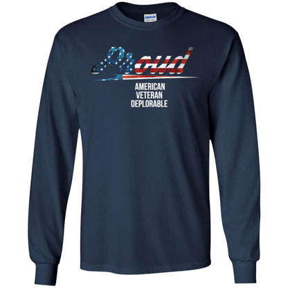 Veteran T-shirt Proud American Veteran Deplorable Navy