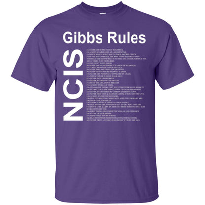 Gibbs Rules T-shirt Purple