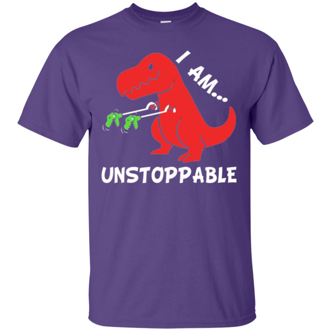I Am Unstoppable T-shirt Purple
