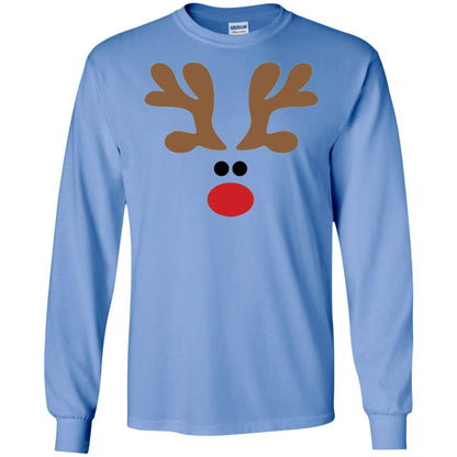 Christmas T-shirt Reindeer Carolina Blue