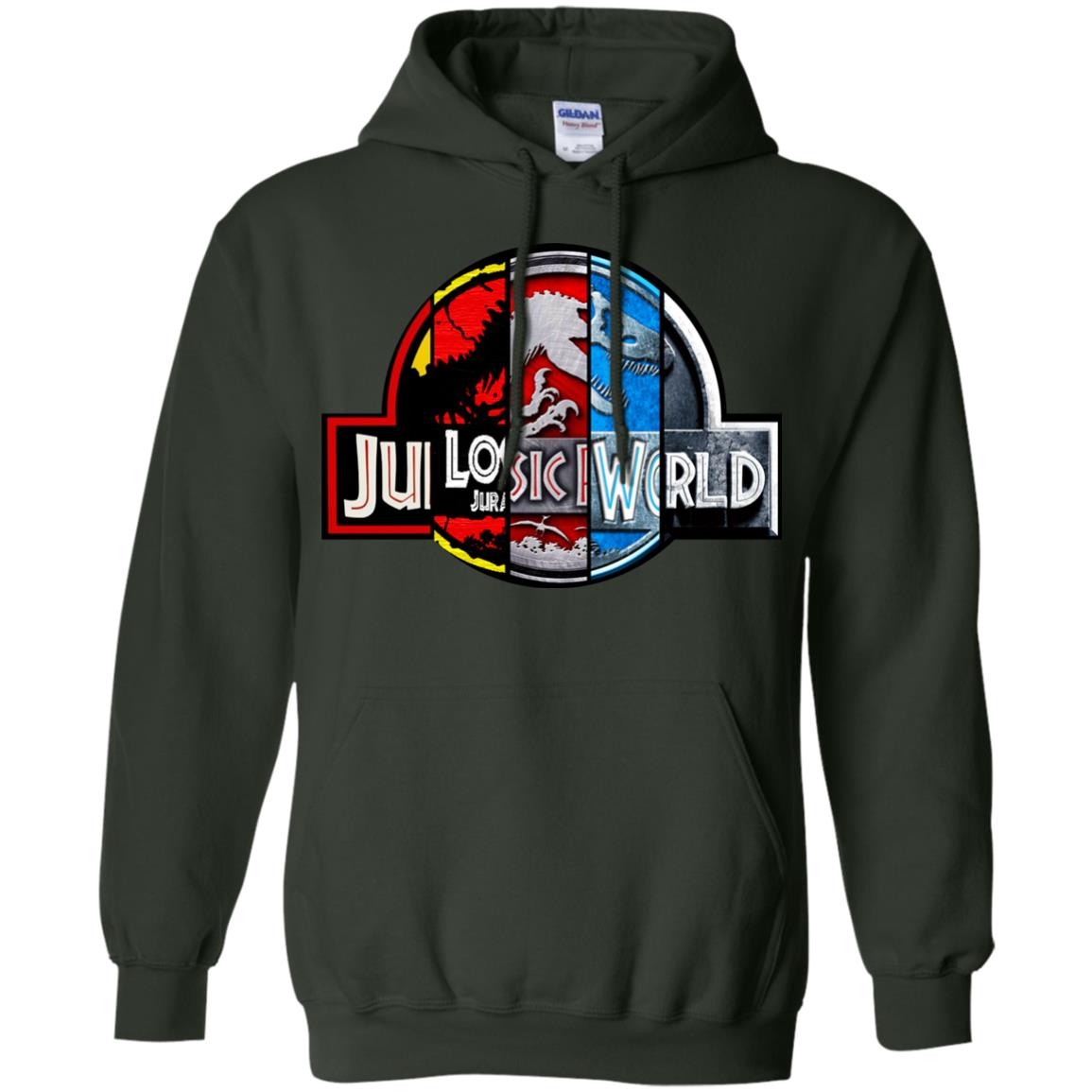 Jurassic World Movie Fan Shirt Forest Green