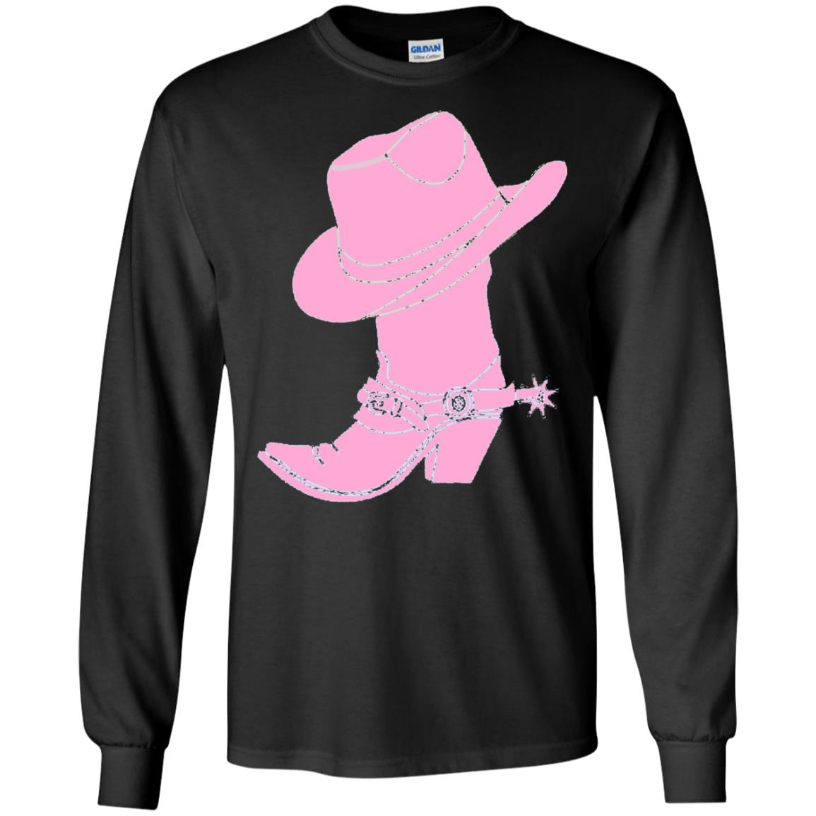 Cowgirl Boots Western Wear T-shirt Black