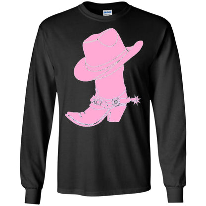 Cowgirl Boots Western Wear T-shirt Black