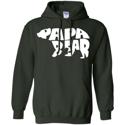 Bear Papa Shirt Forest Green