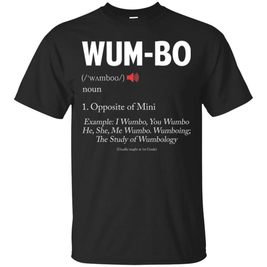 Wumbo T-shirt Opposite Of Mimi Black