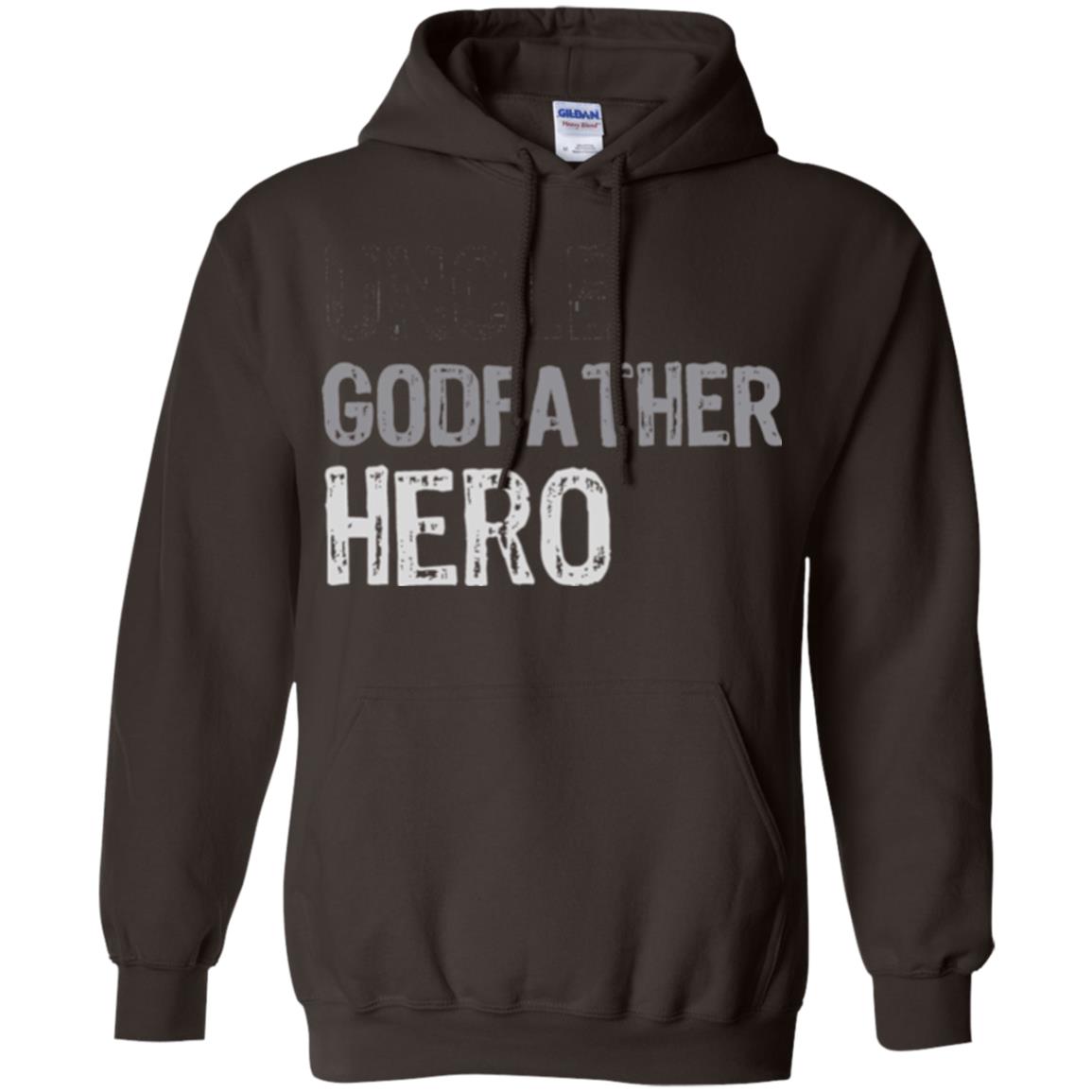 Uncle T-shirt Uncle Godfather Hero Dark Chocolate
