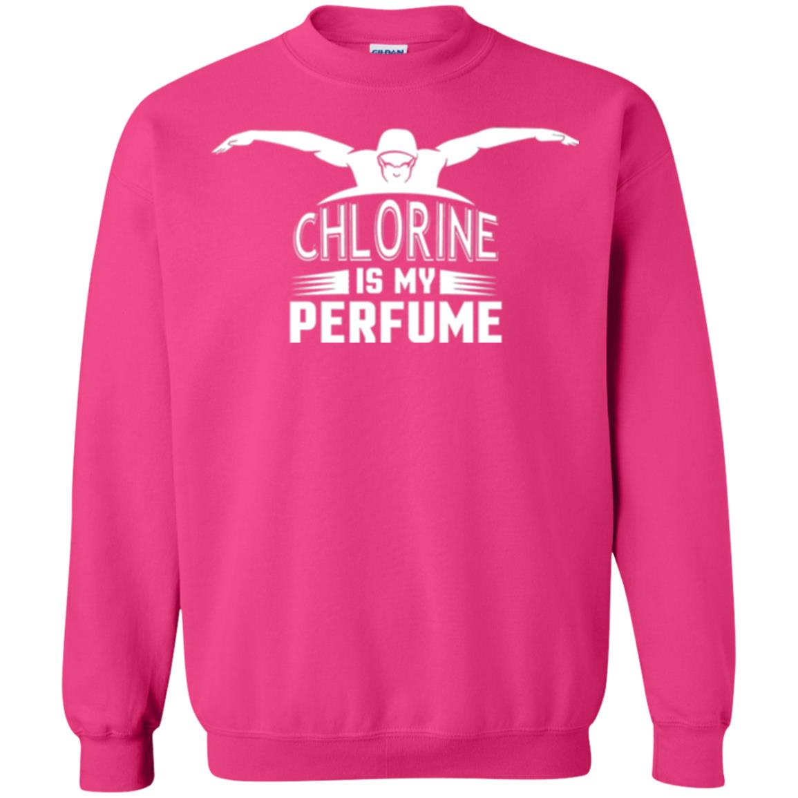 Swimmer T-shirt Chloring Is My Perfume T-shirt Heliconia