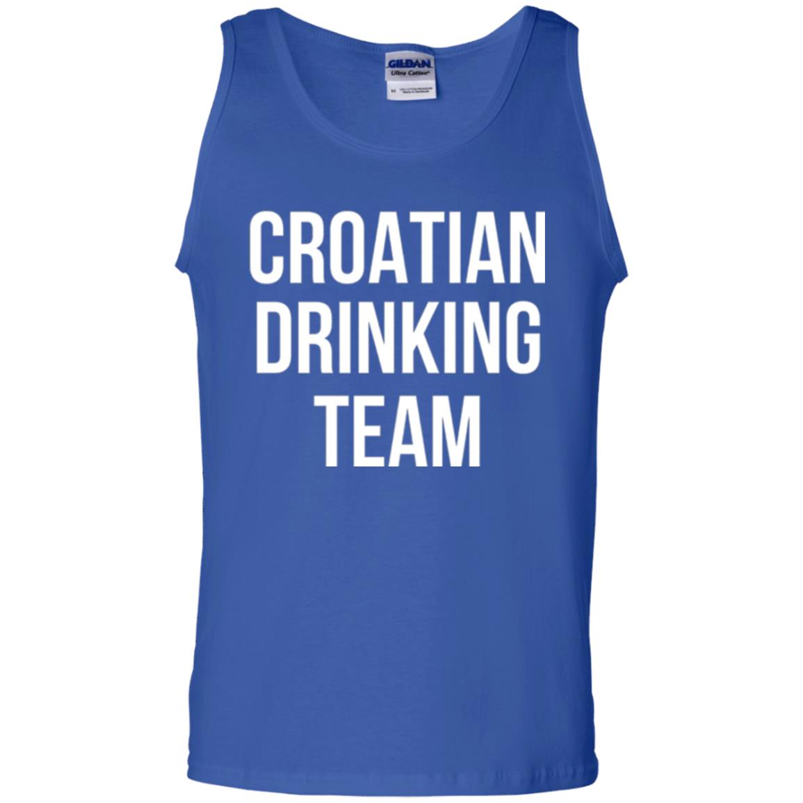 Croatian Drinking Team Drinking T-shirt Royal