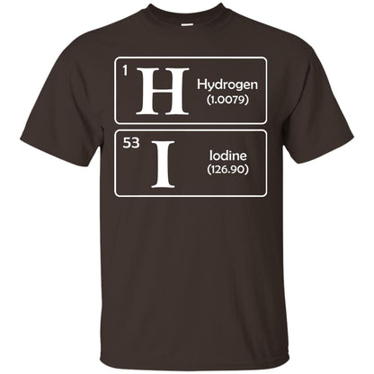 Hydrogen Iodine Hi Shirt Dark Chocolate