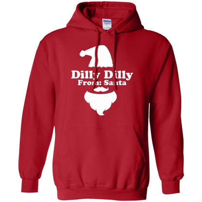 Christmas T-shirt Dilly Dilly From Santa Red