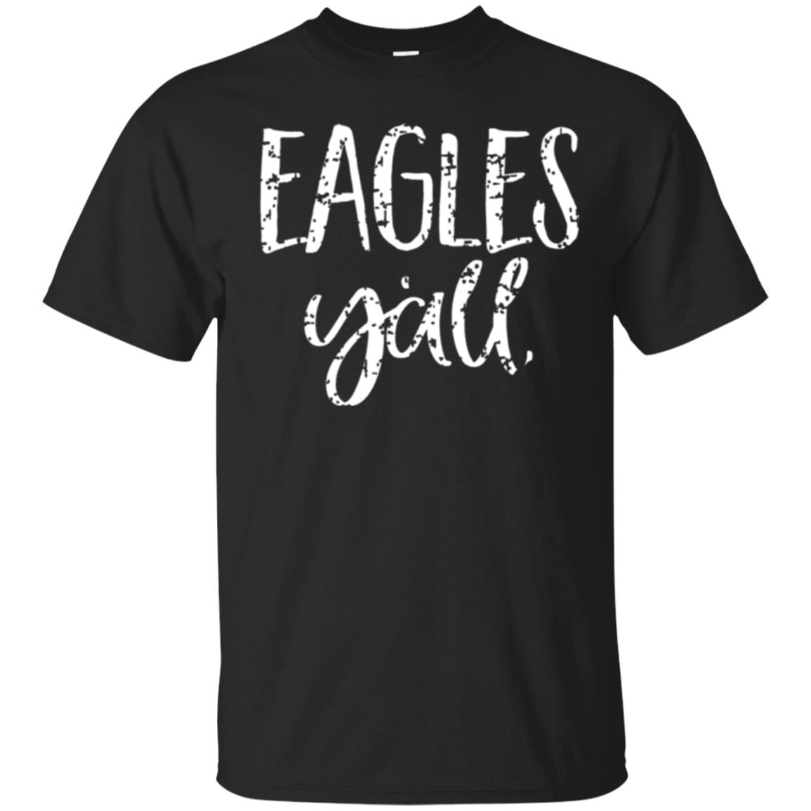 Eagles Y_all Flying Eagles T-shirt Black