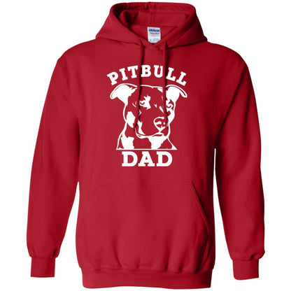 Pit Bull Dad T-shirt Pitbull Lovers Red