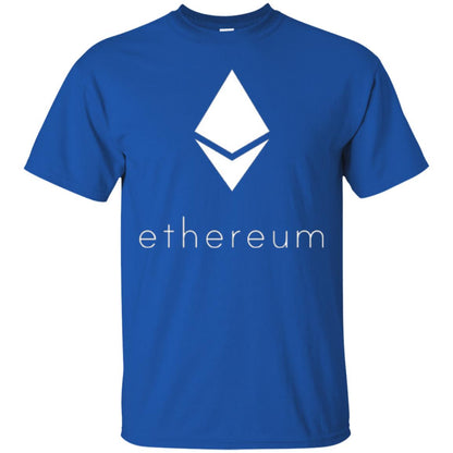Official Ethereum Logo T-shirt Royal