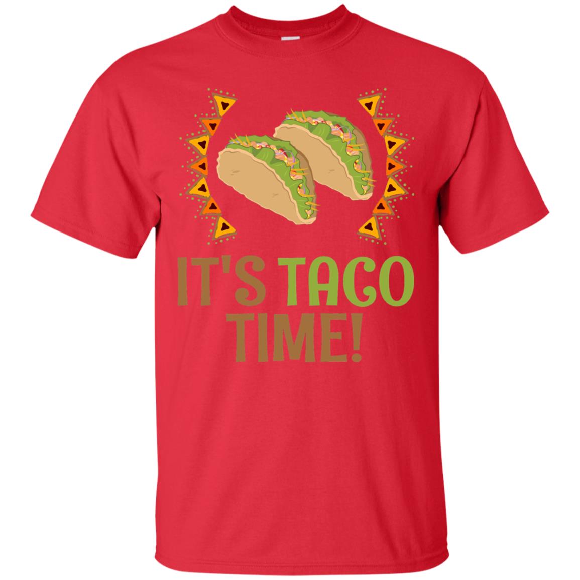 It's Taco Time T-shirt Red