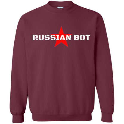 Political T-shirt Russian Bot Star T-shirt Maroon