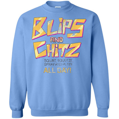 Cartoon T-shirt Vintage Blips And Chitz Carolina Blue