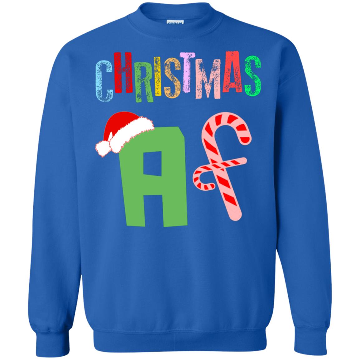 Chrismas Af X-mas Gift Shirt For Mens Or Womens Royal