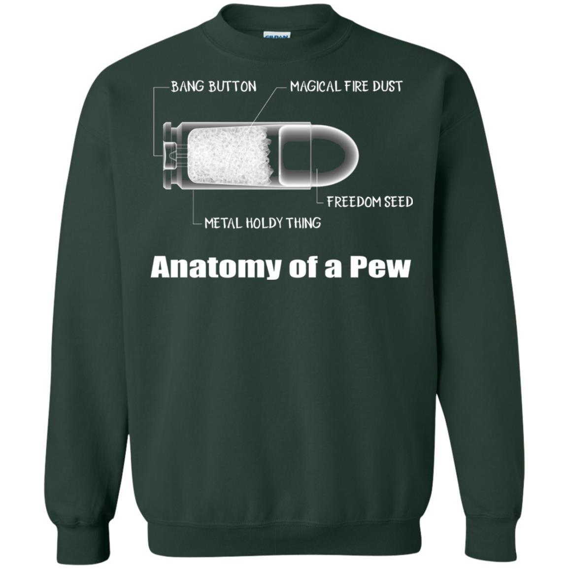 Bullet T-shirt The Anatomy Of A Pew Forest Green