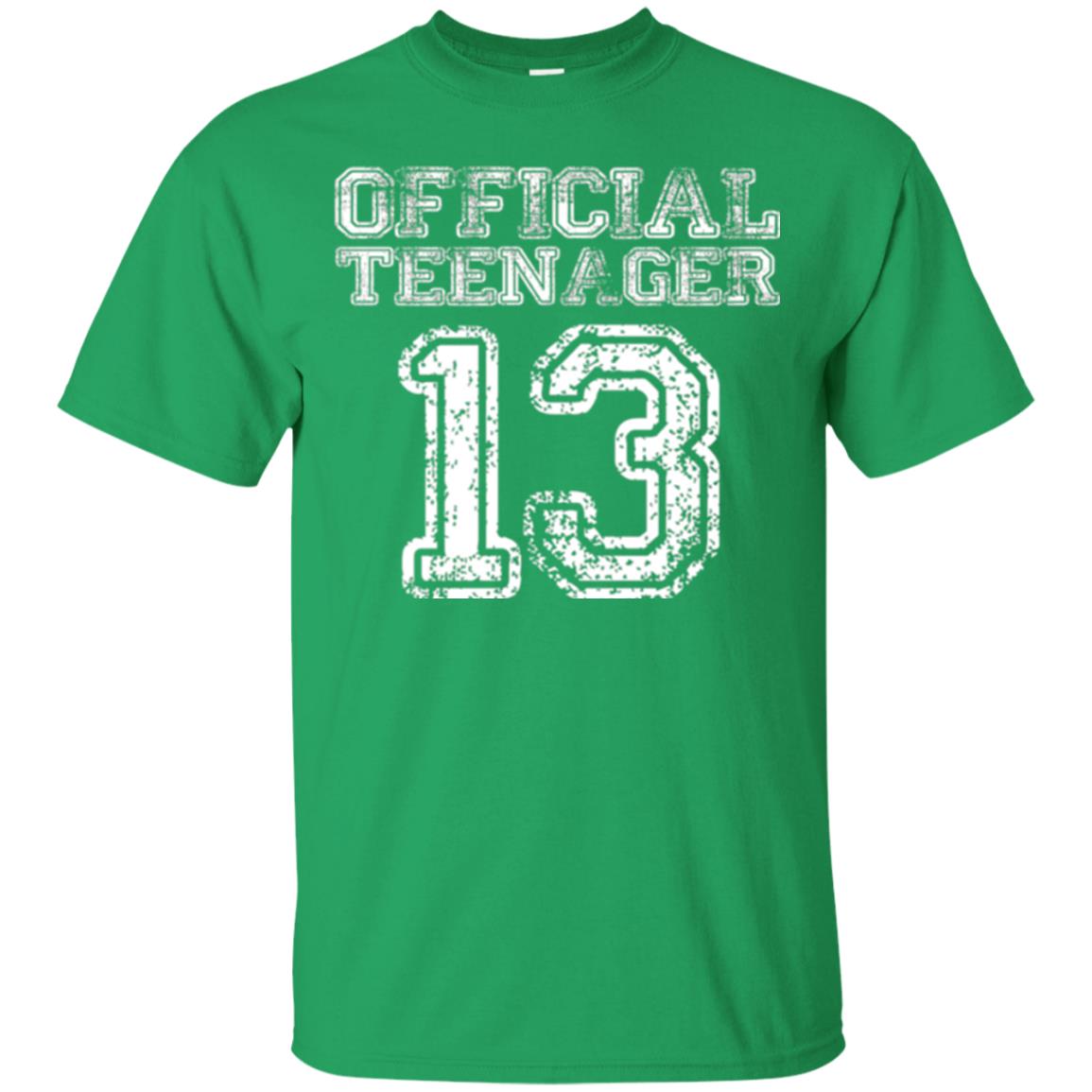 Brithday T-shirt Official Teenager T-shirt Irish Green