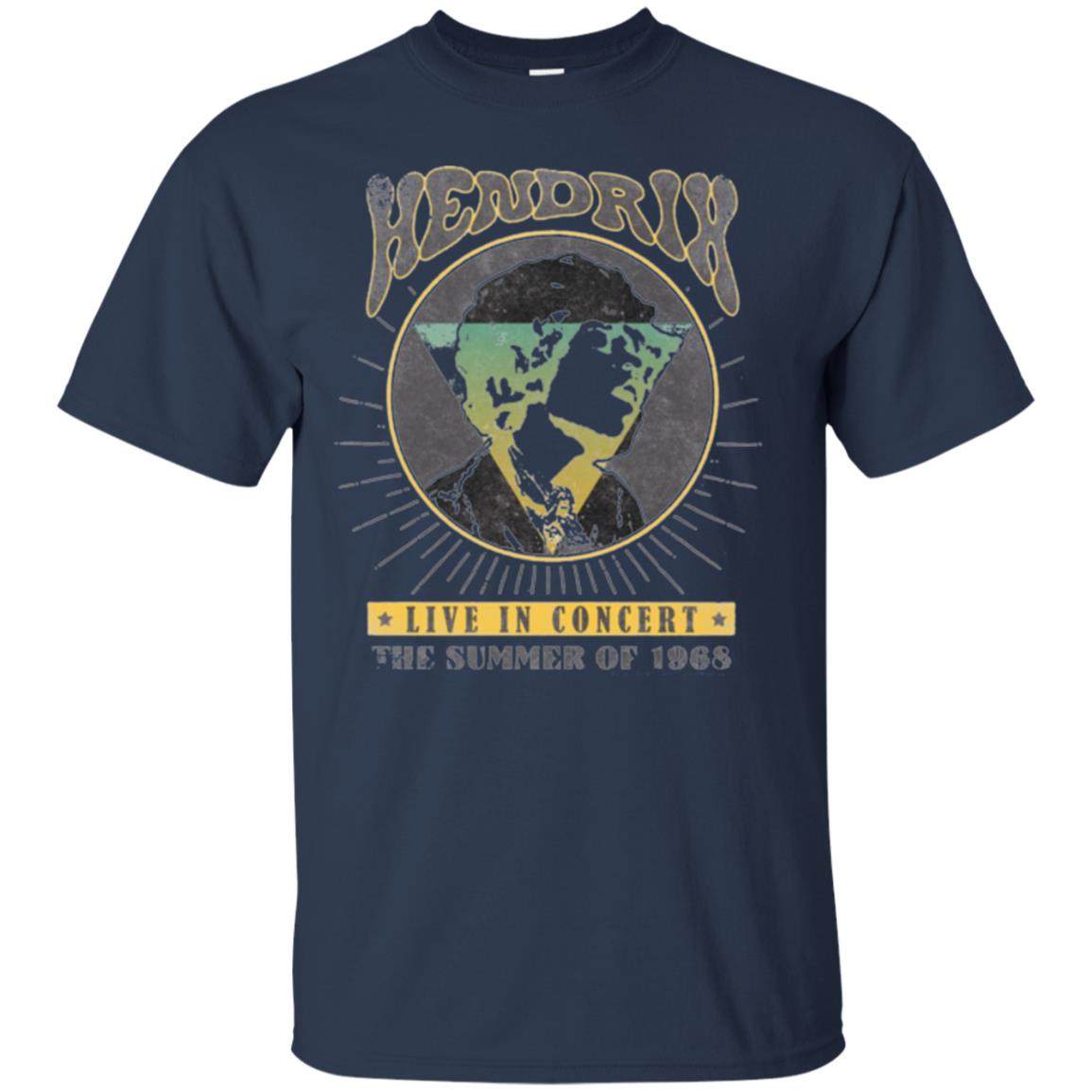 Vintage Concert T-shirt Jimi Hendrix Navy