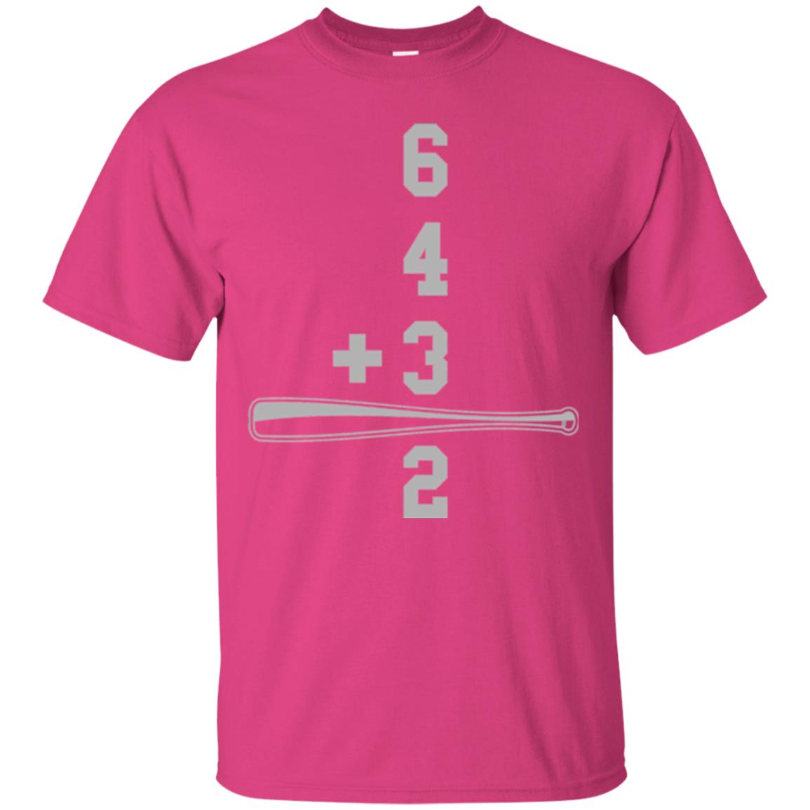 Baseball And Math Lovers T-shirt Heliconia