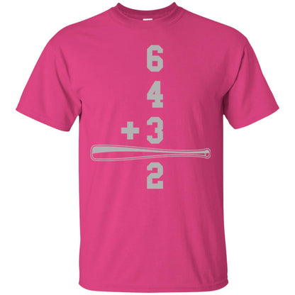 Baseball And Math Lovers T-shirt Heliconia