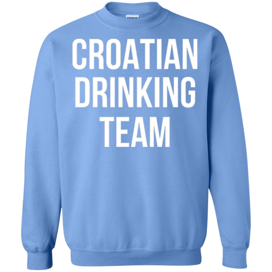 Croatian Drinking Team Drinking T-shirt Carolina Blue