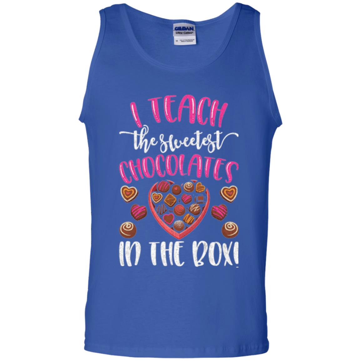 Valentines Day T-shirt I Teach The Sweetest Chocolates In The Box Royal