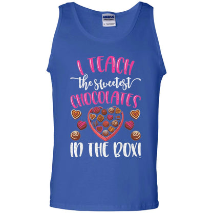 Valentines Day T-shirt I Teach The Sweetest Chocolates In The Box Royal